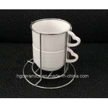 Caneca Strackable, caneca da sublimação 2PCS / Se